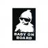 Наклейка в авто "Baby on board 2" 3M FGVBN