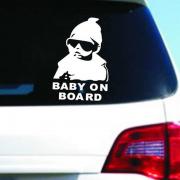 Фото Наклейка в авто "Baby on board 2" 3M FGVBN Наклейка в авто "Baby on board 2" 3M FGVBN