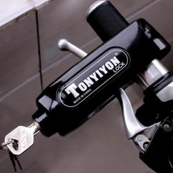 Механическое противоугонное устройство на руль управления скутера Tonyiyon lock Universal